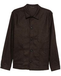 Sunspel - Buttoned Wool Jacket - Lyst