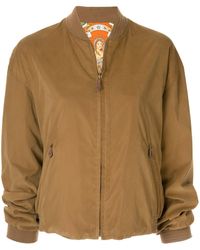 Hermès Chaqueta reversible con cremallera pre-owned - Marrón