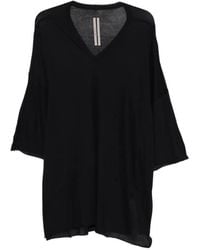 Rick Owens - T-Shirt V Tommy À Col V - Lyst