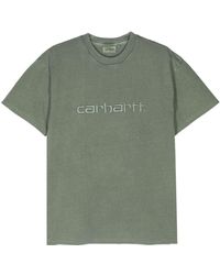 Carhartt - Duster Logo-embroidered T-shirt - Lyst
