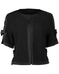 Maison Common - Top mit Schleife - Lyst