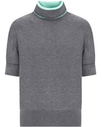 Jacquemus - The Pablo Knit Short-Sleeve Cashmere Sweater - Lyst