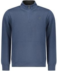 U.S. Grand - Quarter-Zip Logo-Embroidered Sweatshirt - Lyst