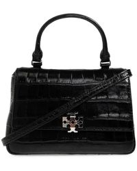 Tory Burch - Borsa Tote Charlie Effetto Coccodrillo - Lyst