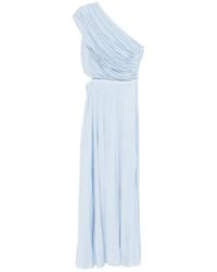 Maje - Cut-Out One-Shoulder Midi Dress - Lyst