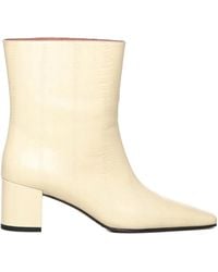 Giuliano Galiano - 60Mm Stefy Leather Ankle Boots - Lyst