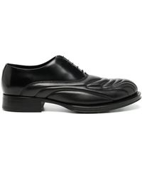Lanvin - Medley Richelieu Leather Oxford Shoes - Lyst