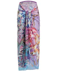 Agua Bendita - Marine Sarong - Lyst