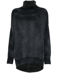 Avant Toi - Ribbed-Knit Roll-Neck Sweater - Lyst