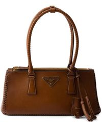 Prada - Galleria Medium Leather Bag - Lyst