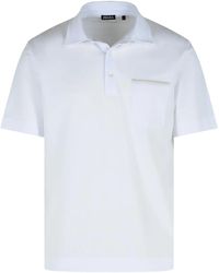 ZEGNA - Polo Con Taschino - Lyst