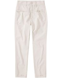 Closed - Pedal Pusher Mid-rise Tapered Jeans - Lyst
