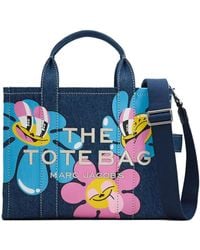 Marc Jacobs - X Hattie Stewart Medium Floral-Print Denim Tote Bag - Lyst