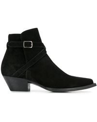 Saint Laurent Lukas Chelsea Boots - Black