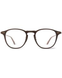 Garrett Leight - Hampton Brille Mit Rundem Gestell - Lyst