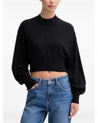 Benetton - Mock-Neck Sweater - Lyst