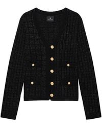 Anine Bing - Tessa Tweed Cardigan - Lyst