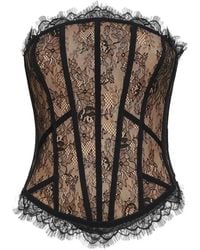 GIUSEPPE DI MORABITO - Scalloped Strapless Top - Lyst
