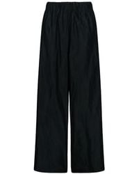Douuod - Elasticated-Waistband Wide-Leg Trousers - Lyst