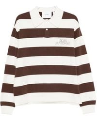 Axel Arigato - Rey Striped Logo Polo Shirt - Lyst