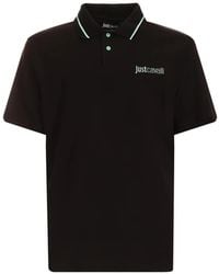Just Cavalli - Short-Sleeve Polo Shirt - Lyst