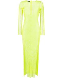 Santa Brands - Semi-Sheer Dress - Lyst