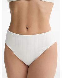 MICHAEL Michael Kors - Ribgebreide Bikini - Lyst