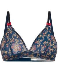 Momoní - Tutu Printed Triangle Bra - Lyst