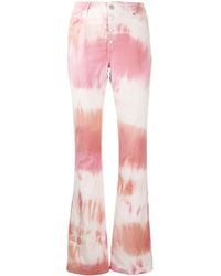 IRO Medola High-rise Flared Jeans - Pink
