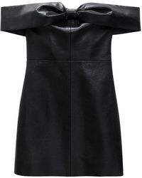 Anine Bing - Bow-Detailing Strapless Mini Dress - Lyst