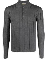Corneliani - Polo de canalé - Lyst