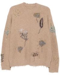 JNBY - Botanical Long-Sleeved Sweater - Lyst