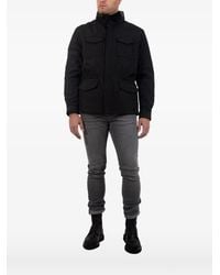 Poche Paris - Faux-Fur Trim Field Jacket - Lyst