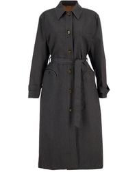 Blazé Milano - Gabardina Astoria Con Cinturón - Lyst