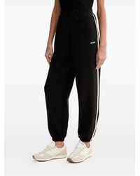Guess - Jasmine Logo-Print Side-Stripe Track Pants - Lyst