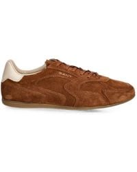 GANT - Suede Panelled Sneakers - Lyst