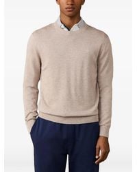 Hackett - Logo-Embroidered Crew-Neck Sweater - Lyst