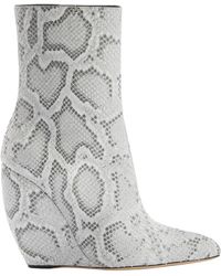 Giuseppe Zanotti - Ginnyfer Wedge Leather Boots - Lyst