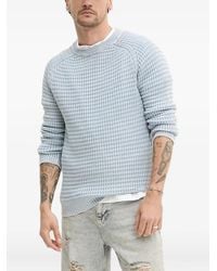 HUGO - Pullover mit Waffelstrick-Muster - Lyst