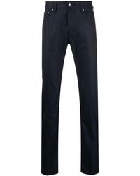 Jacob Cohen - Skinny-fit Wool-blend Trousers - Lyst