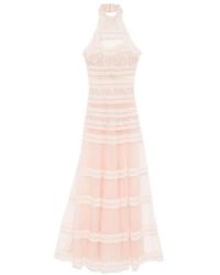 Saiid Kobeisy - Lace Sleeveless Dress - Lyst