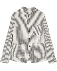 Forme D'expression - Stripe-Pattern Jacket - Lyst