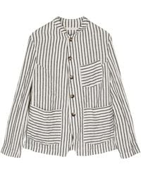 Forme D'expression - Stripe-Pattern Jacket - Lyst