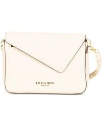 Ermanno Scervino - Beatrice Iv Envelope-Flap Braided-Handle Shoulder Bag - Lyst