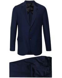 Lardini - Single-Breasted Wool Suit - Lyst
