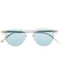 Garrett Leight - Hampton ラウンドフレーム サングラス - Lyst