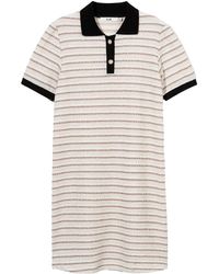 B+ AB - Abito Corto A Righe - Lyst