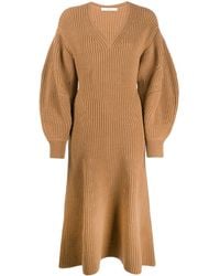 Givenchy - V-Neck Jumper Dress - Lyst