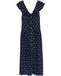 Alessandra Rich - Gepunktetes Kleid - Lyst