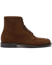 SCAROSSO - Lace-Up Ankle Boots - Lyst